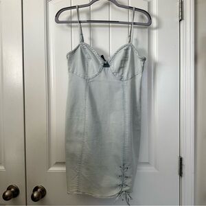 NWOT H&M Denim Bodycon Mini Dress